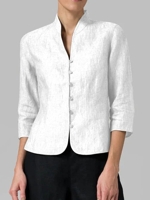 Dames blouse met knopen