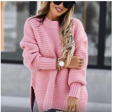 Dames warme winter oversized trui