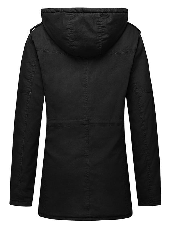 Dames Winterparka met afneembare capuchon