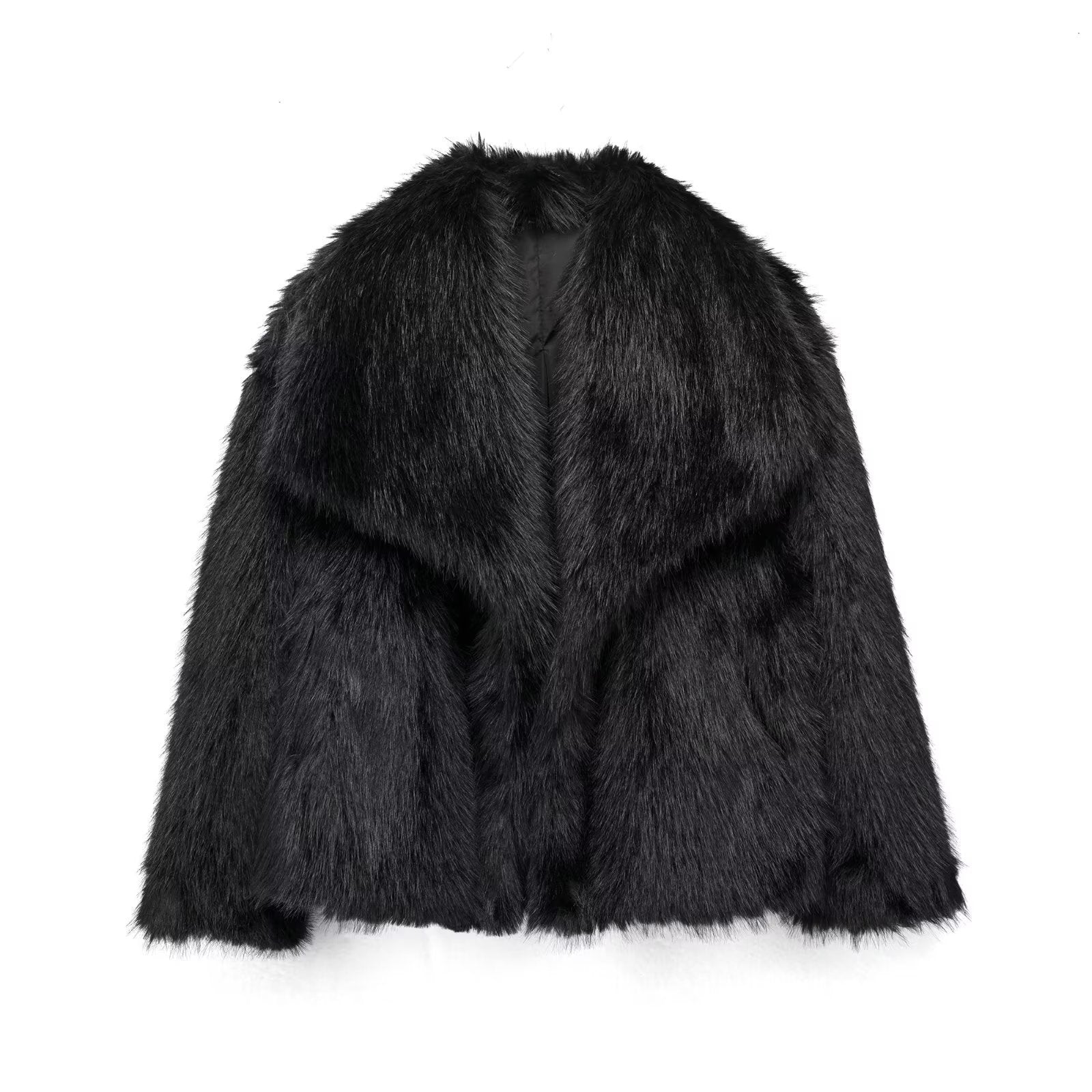 Dames faux fur jas