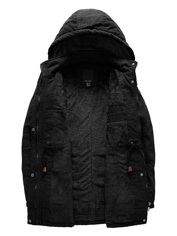 Dames Winterparka met afneembare capuchon