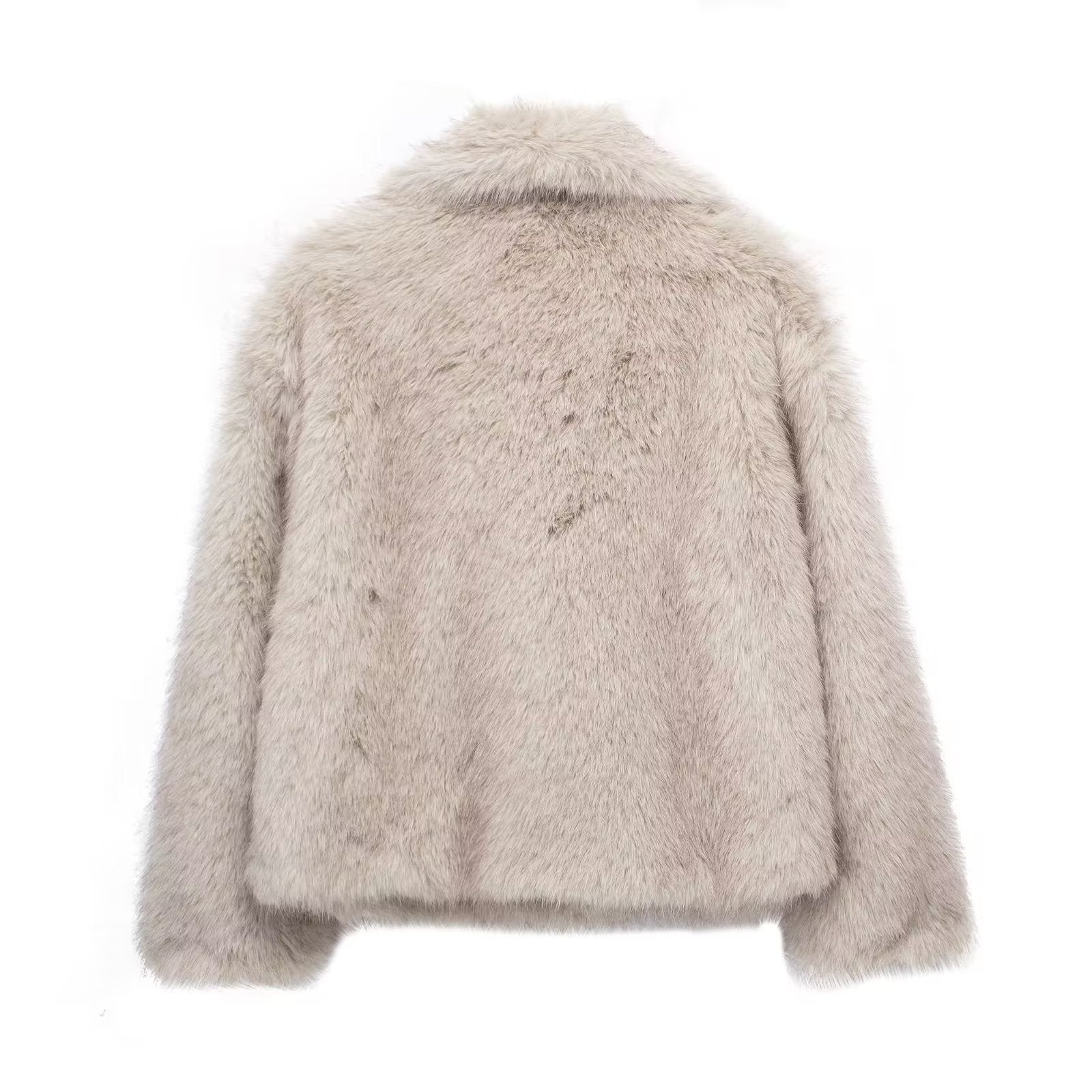 Dames faux fur jas