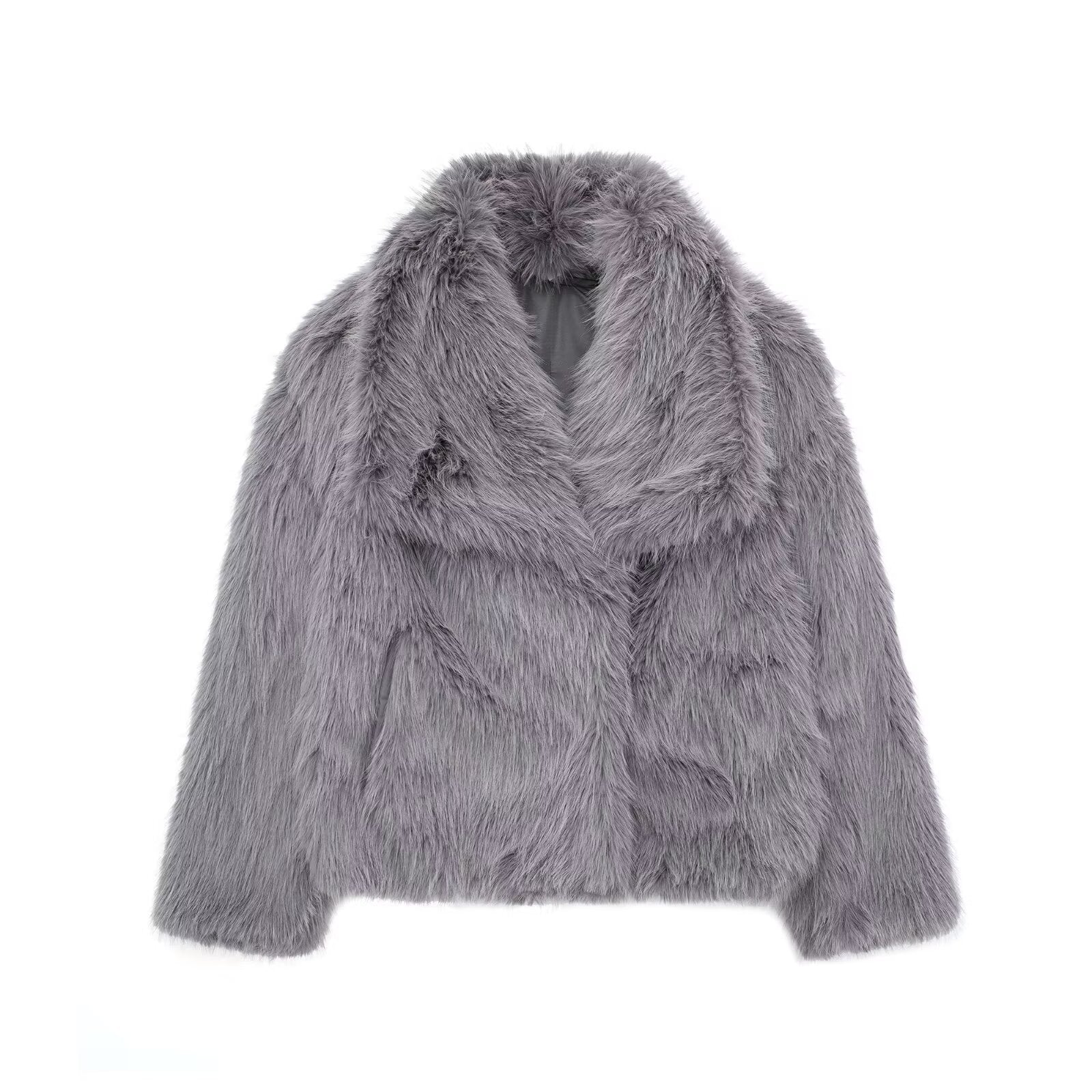 Dames faux fur jas