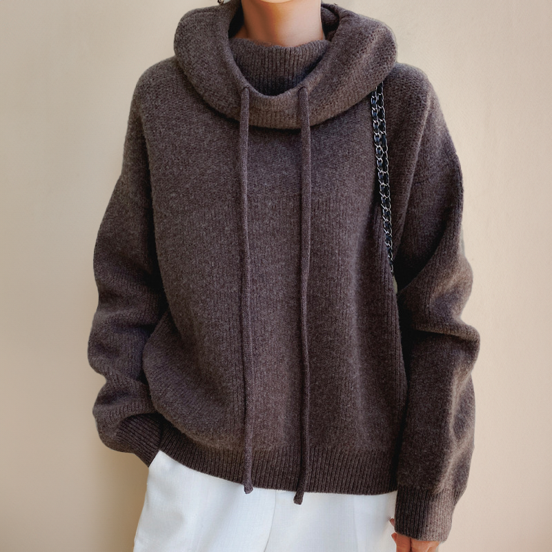 Dames oversized warme hoodie