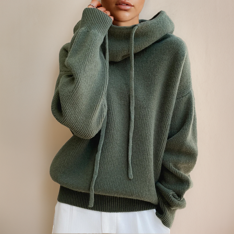 Dames oversized warme hoodie