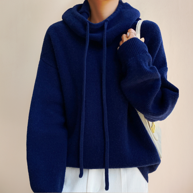 Dames oversized warme hoodie